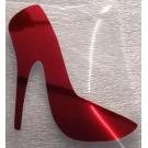 1 Buegelpailletten  Schuh spiegel rot